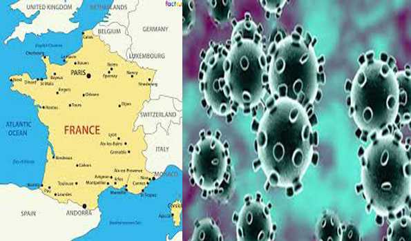 फ्रांस में एक दिन में कोरोना के 18,129 नए मामले